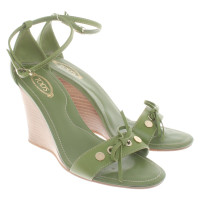 Tod's Wedges in green