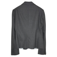 Moschino Cheap And Chic Giacca/Cappotto in Lana in Grigio