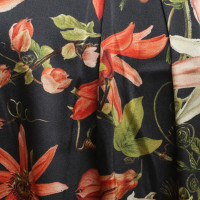 L'autre Chose Silk dress with floral print