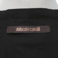 Roberto Cavalli Top in cotone nero