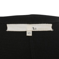 3.1 Phillip Lim cappotto di maglia in nero