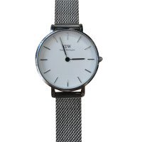 Wellington Horloge Staal in Wit