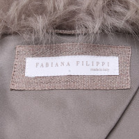 Fabiana Filippi Jacke/Mantel in Grau