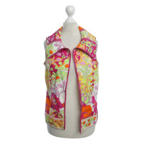 Moschino Patterned vest in color