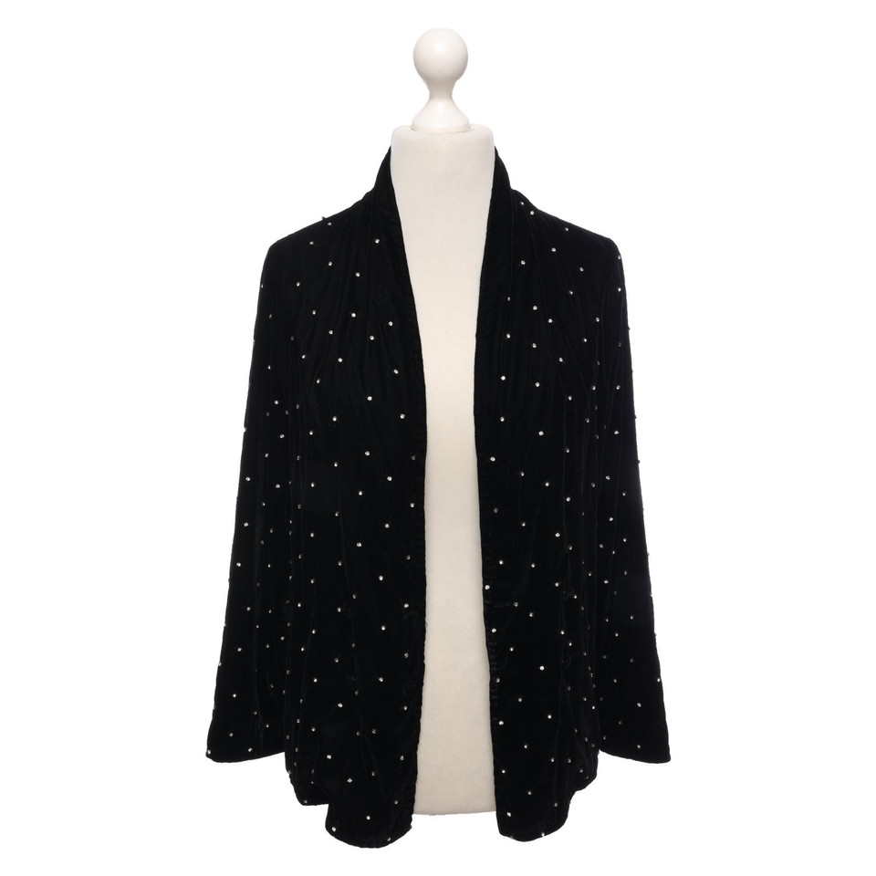 Topshop Jacke/Mantel in Schwarz