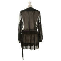 By Malene Birger Silk blouse with winding function 