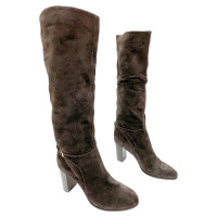 Sergio Rossi Boots Suede in Brown