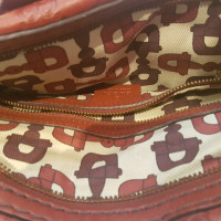 Gucci Boston Bag Leather in Bordeaux