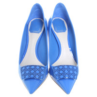 Christian Dior  pumps in blauw 