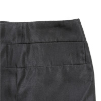Prada Paire de Pantalon en Soie en Noir