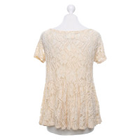 Ganni top with lace