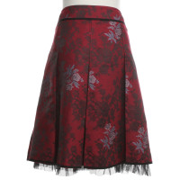 Whistles skirt with jacquard pattern