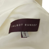 Talbot Runhof Two-piece evening dress in cream
