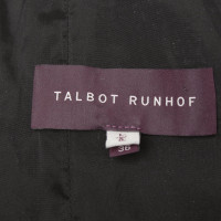 Talbot Runhof Kleid in Bicolor