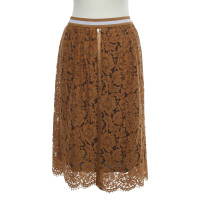 Twin Set Simona Barbieri skirt with lace details