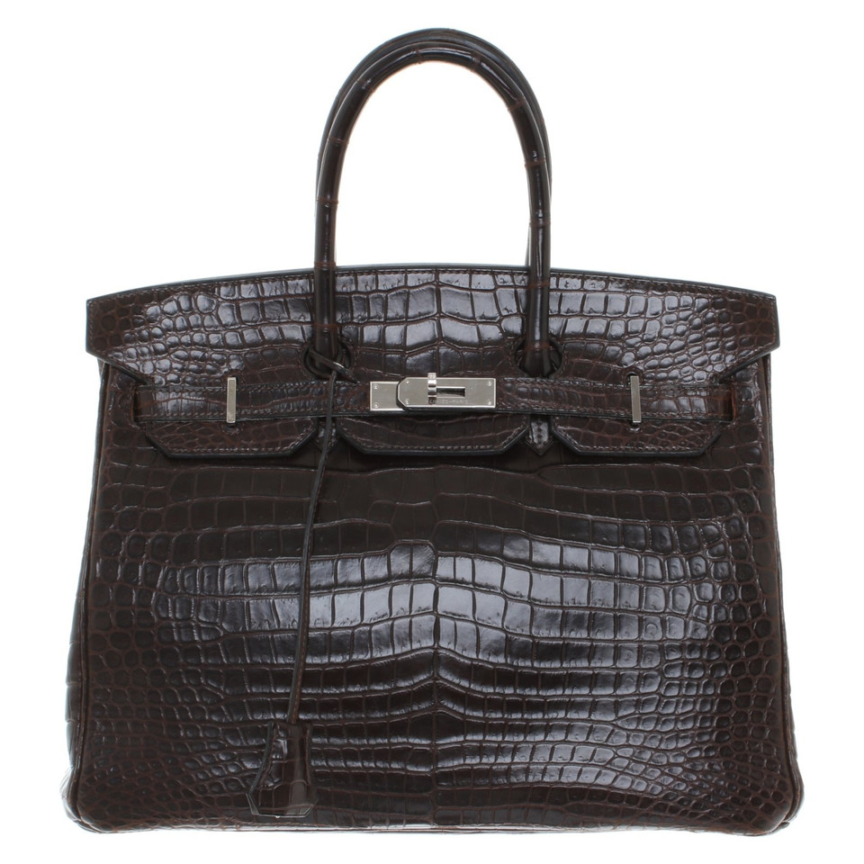 Hermès Birkin Bag 35 Leather in Brown