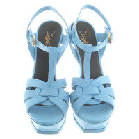 Saint Laurent Sandals in light blue