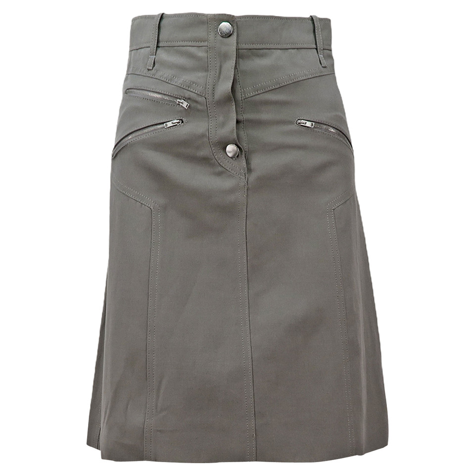 Balenciaga Skirt Cotton in Grey