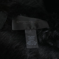 Donna Karan Jas/Mantel Bont in Zwart