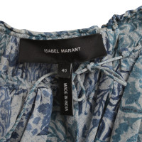 Isabel Marant camicetta di seta con stampa floreale