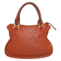 Chloé Marcie Bag Medium Leather in Orange