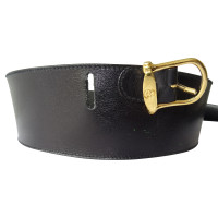 Gucci Riem Leer in Zwart