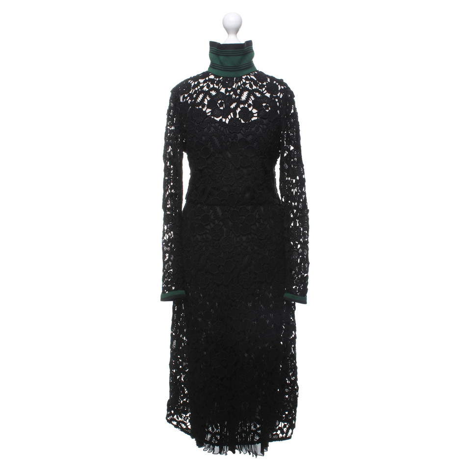 Salvatore Ferragamo Lace dress in black