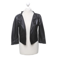 Marc Cain Lightweight short jacket in black