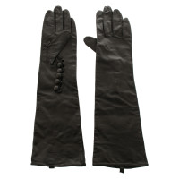 All Saints Handschuhe aus Leder in Schwarz