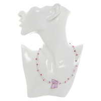Baccarat Necklace in Fuchsia