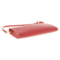 Louis Vuitton Pochette Accessoires aus Leder in Rot