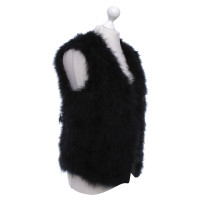 Riani Vest with feathers