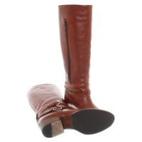 Ralph Lauren Leather Boots in Brown