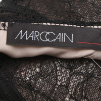 Marc Cain Kanten jurk in zwart / nude