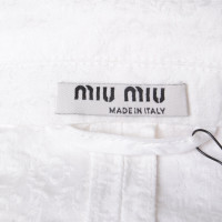 Miu Miu Jas in het wit