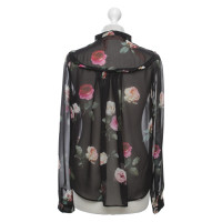 N°21 Blouse met bloemmotief