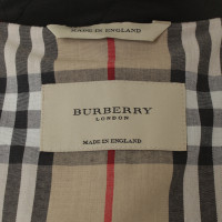 Burberry Doorgestikte jas in zwart