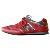 Hogan Trainers Leather in Red