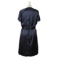 Hugo Boss Silk dress in Midnight Blue