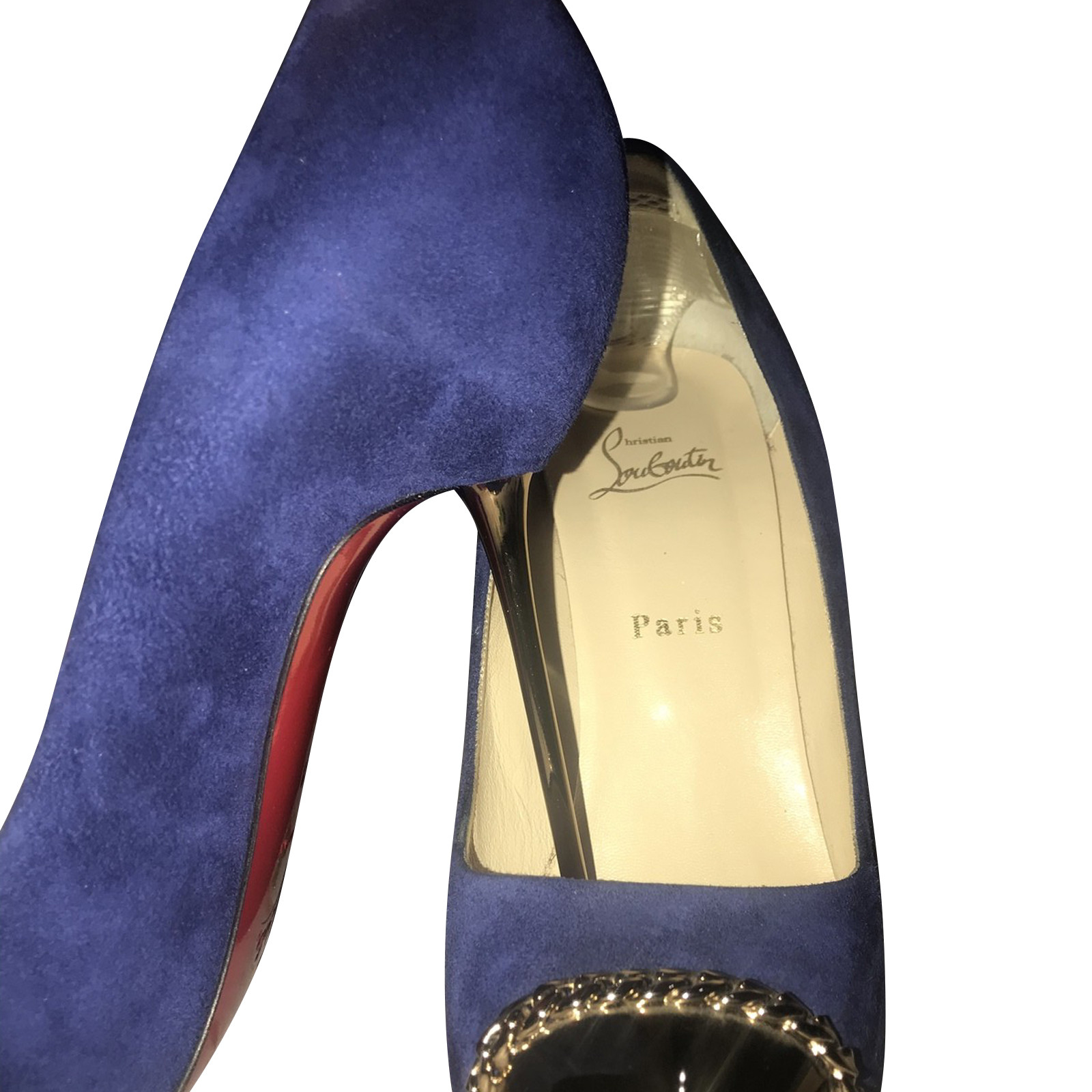 Christian Louboutin Pumps/Peeptoes in Blue - Second Hand Christian Louboutin  Pumps/Peeptoes in Blue buy used for 300€ (4231710)