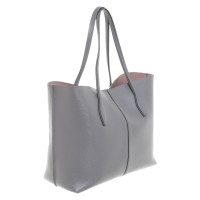 Tod's Shopper Leather in Grey