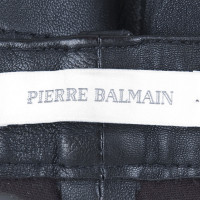 Balmain Biker leather pants