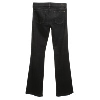 7 For All Mankind High-waist jeans in grey