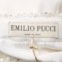 Emilio Pucci Robe en Crème
