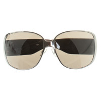 Christian Dior Sonnenbrille mit Metallic-Rahmen