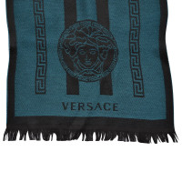 Versace Echarpe laine avec motif