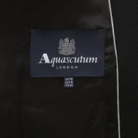 Aquascutum manteau de laine noire