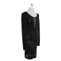 Philipp Plein  vestito maglia in nero