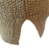 Ralph Lauren Black Label Gold-colored knit top