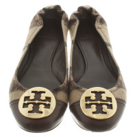 Tory Burch Ballerinas with checked pattern